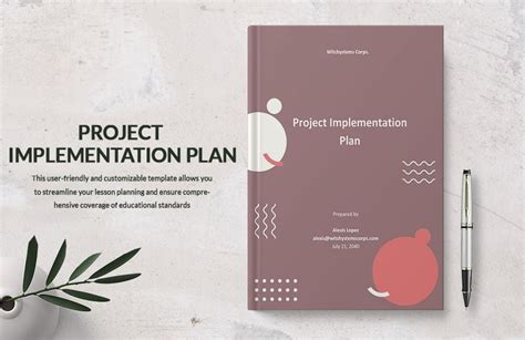 Implementation Plan Template PDF に対する画像結果