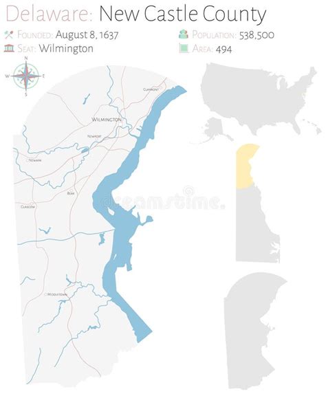 Image result for New Castle County Zip Code Map