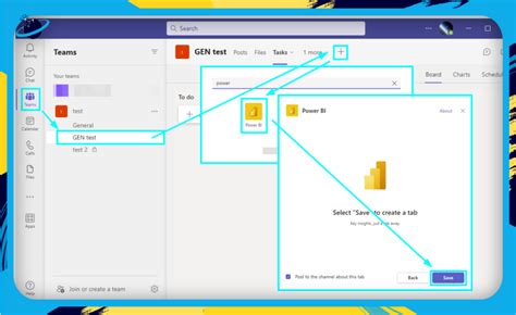 Image result for Teams Add Power Bi App