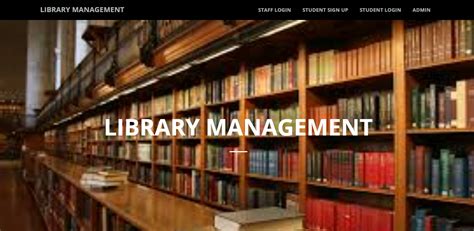 Toradh íomhá ar Library Management System Project Pics