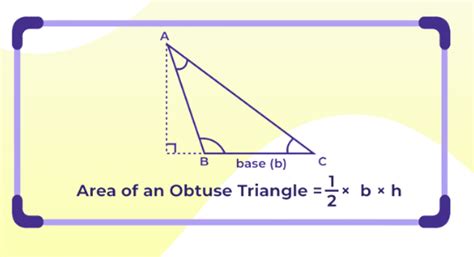 Image result for Obtuse Triangle Formula