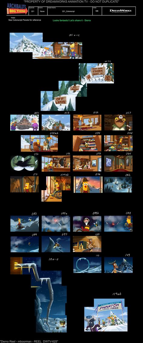 Toradh íomhá ar DreamWorks Color Script