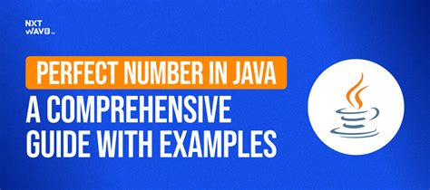 Toradh íomhá ar Perfect Number in Java