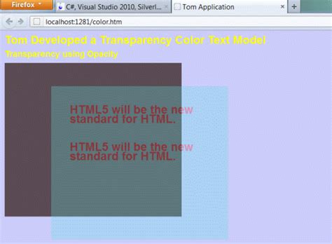 Image result for Transparent with Background Practice in HTML