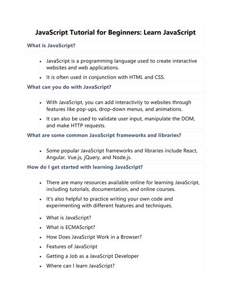 Image result for JavaScript Tutorial for Beginners