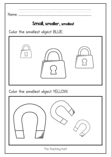 Toradh íomhá ar Smallest Small Big Bigger Biggest