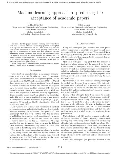 Toradh íomhá ar Research Paper On Machine Learning