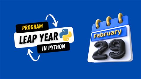 Image result for How to Run the Python Using Leap Year