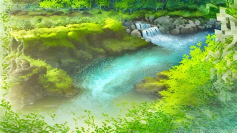 Image result for Spring Water Drawing