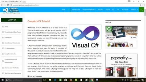 Image result for C# Tutorial for Experienced Programmers