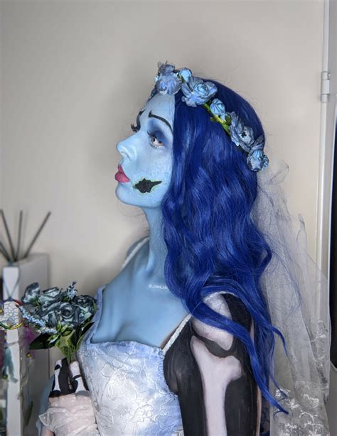 Image result for Corpse Bride Makeup