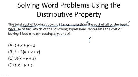Distributive Property Word Problems に対する画像結果