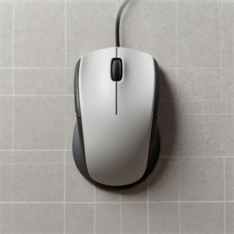 Toradh íomhá ar White Computer Mouse with Blue Backround