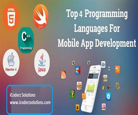 Toradh íomhá ar Mobile App Development Programming Languages