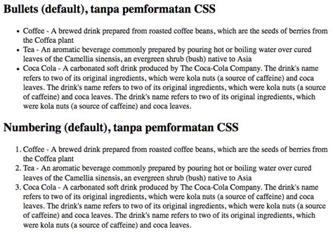 Image result for HTML Numbering System