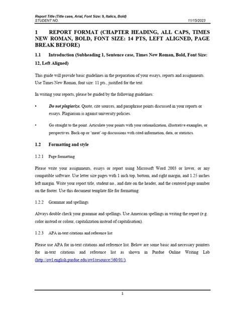 Image result for Short Paper APA Format Example