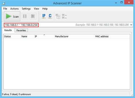 Free IP Address Scanner के लिए छवि परिणाम