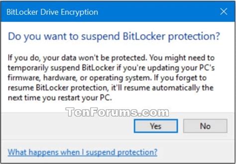 Image result for How to Suspend BitLocker Drive Encryption