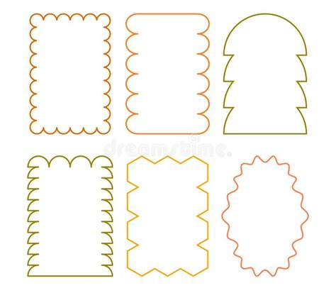 Toradh íomhá ar Geometric Colorful Vector Frames