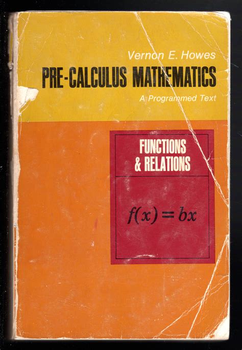 Image result for Pre Calculus Book Cover