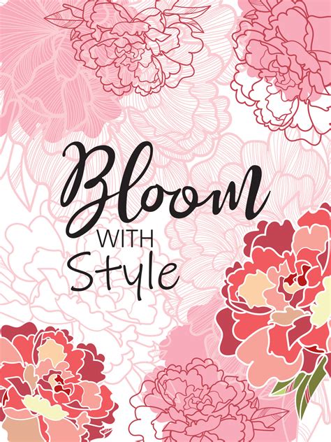 Image result for Simple Flower Line Pattern