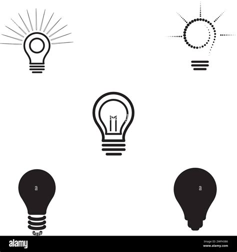 Toradh íomhá ar LED Light Bulb Symbol Vector