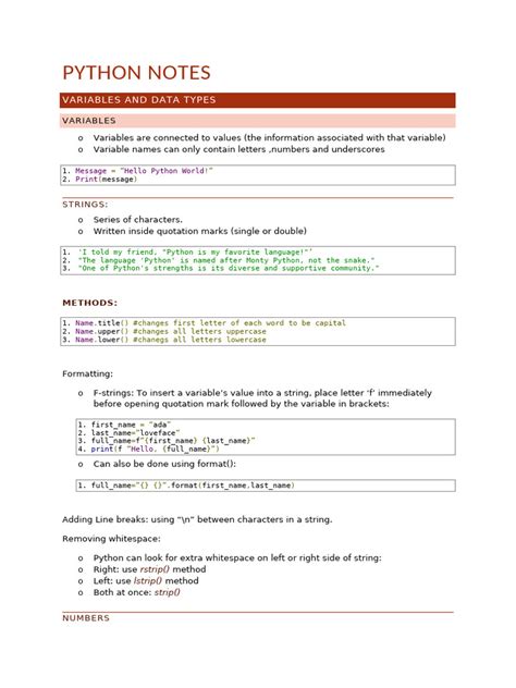 Image result for Python Notes.pdf Iare