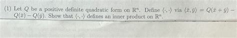 Toradh íomhá ar Positive Definite Quadratic Form