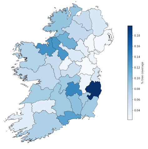 Image result for Forestry Map of Ireland