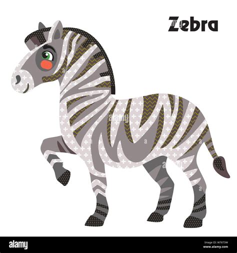 Toradh íomhá ar Different Color Zebra
