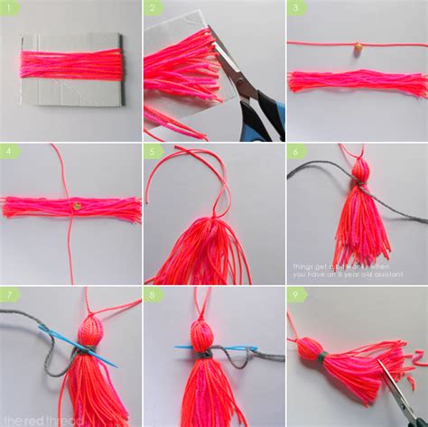 Afbeeldingsresultaten voor How to Make a Tassel Tutorial