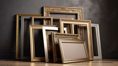 Image result for How to Stack Picture Frames Storage