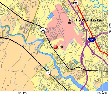 North Charleston SC Zip Code Map に対する画像結果