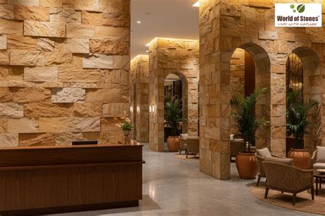 Afbeeldingsresultaten voor Column Stone Cladding Restaurant