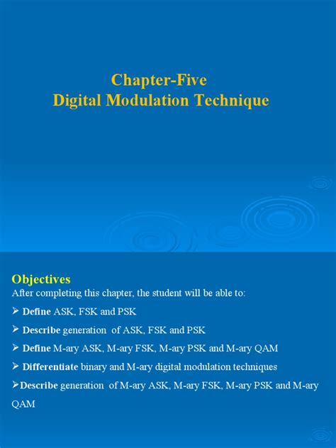 Image result for Digital Modulation Techniques Types