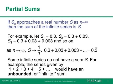 Toradh íomhá ar Geometry Series Partial Sums Formulas