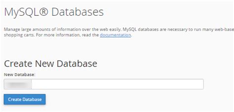 Image result for Create Database Name
