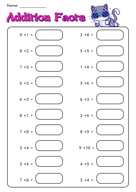 Math Timed Worksheets Free Printable に対する画像結果