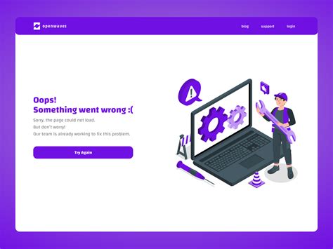 Error State UI Design に対する画像結果