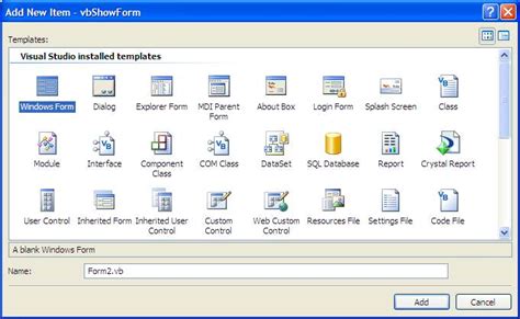 Image result for How to Add Additional Form in Visual Studio