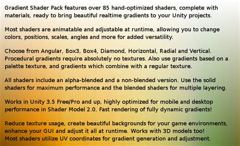 Image result for Unity Textured Gradient Shader