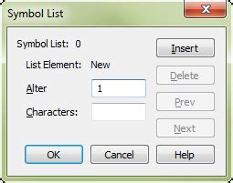 Image result for Symbol Dialog Box
