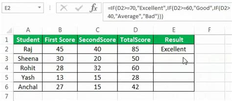 IFS Excel Function with 2 Column Condition に対する画像結果