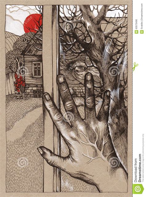 Toradh íomhá ar Drawing Glass Reflection