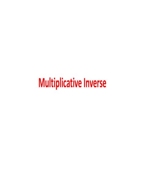Image result for Modular Arithmetic Multiplicative Inverse
