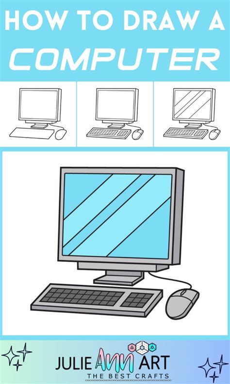 How to Draw a Computer Step by Step に対する画像結果