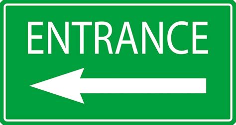 Toradh íomhá ar Green Enter Sign