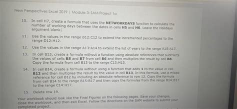 Image result for Excel Module 3 Sam Project B