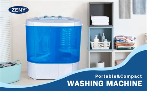 Toradh íomhá ar Zeny Mini Compact Portable Washing Machine
