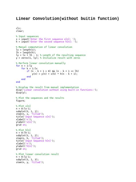 Image result for Linear Convolution in C